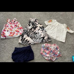 Janie and Jack lot size 6-12 months